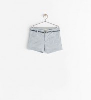 bermuda con rayas con cordon 